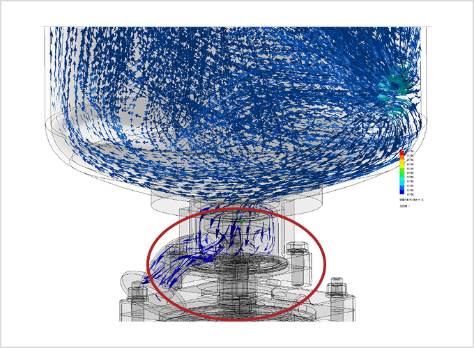 洗浄性 イメージ図